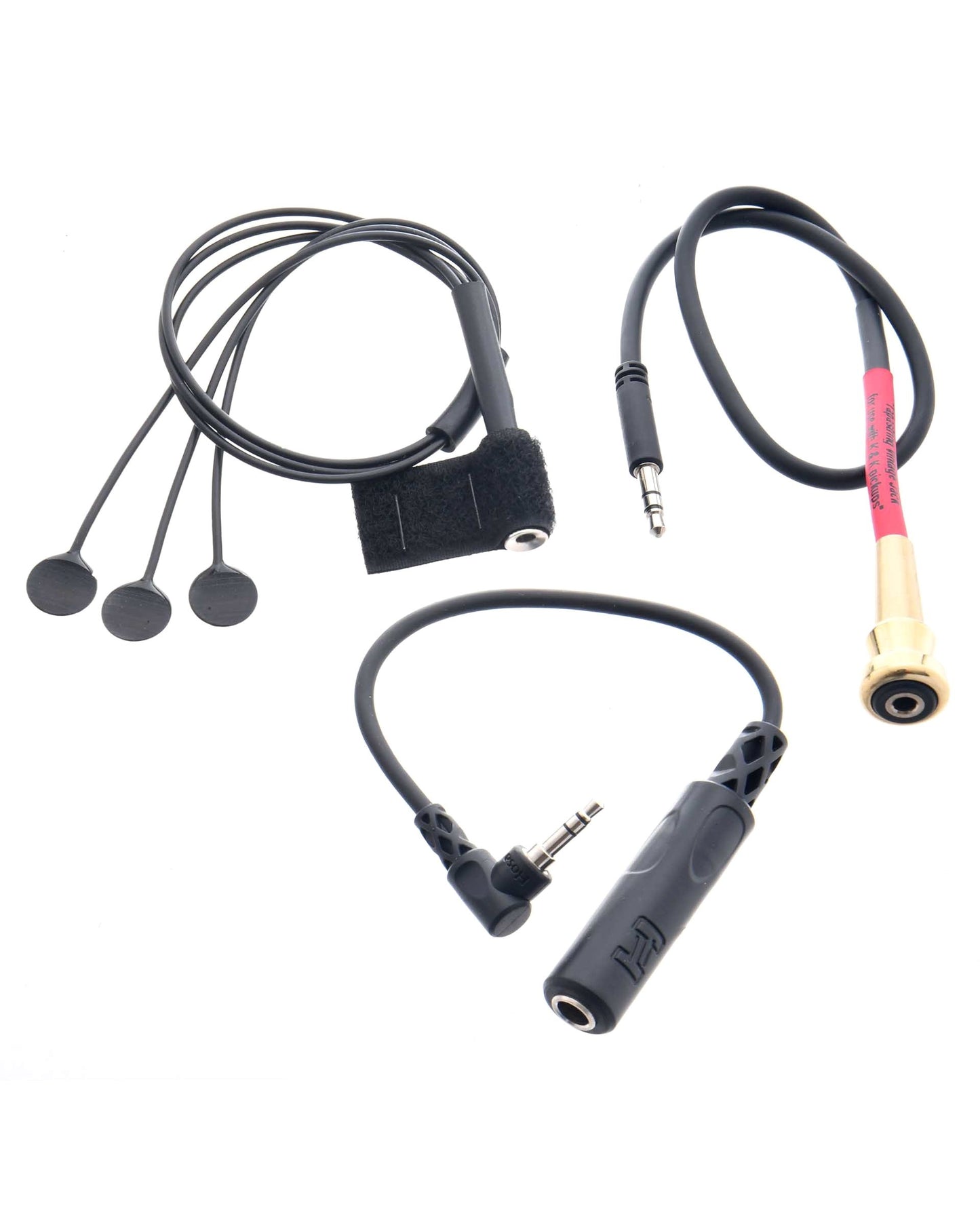 Front of K&K Pure Mini Pickup System with Vintage Jack, Brass