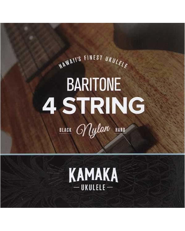 Front of Kamaka S-4 Baritone Ukulele Set