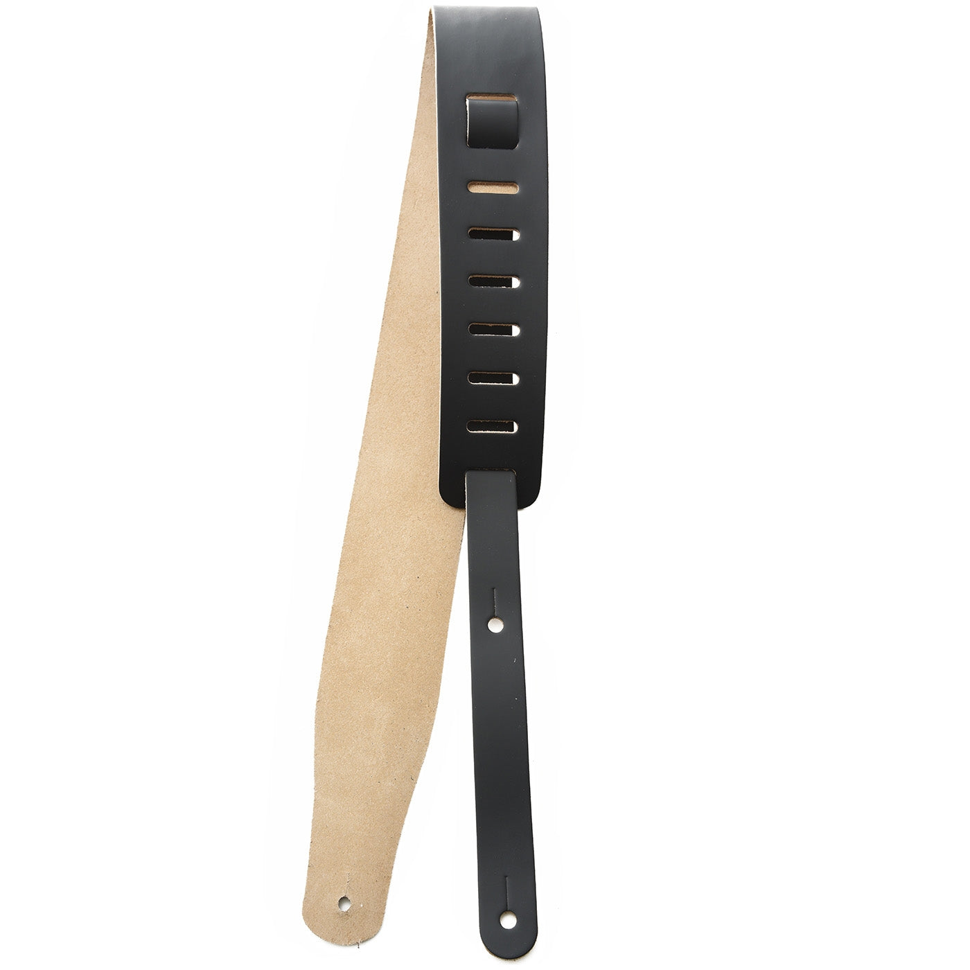 Image 2 of Levy Plain Leather Guitar Strap - SKU# M26 : Product Type Accessories & Parts : Elderly Instruments