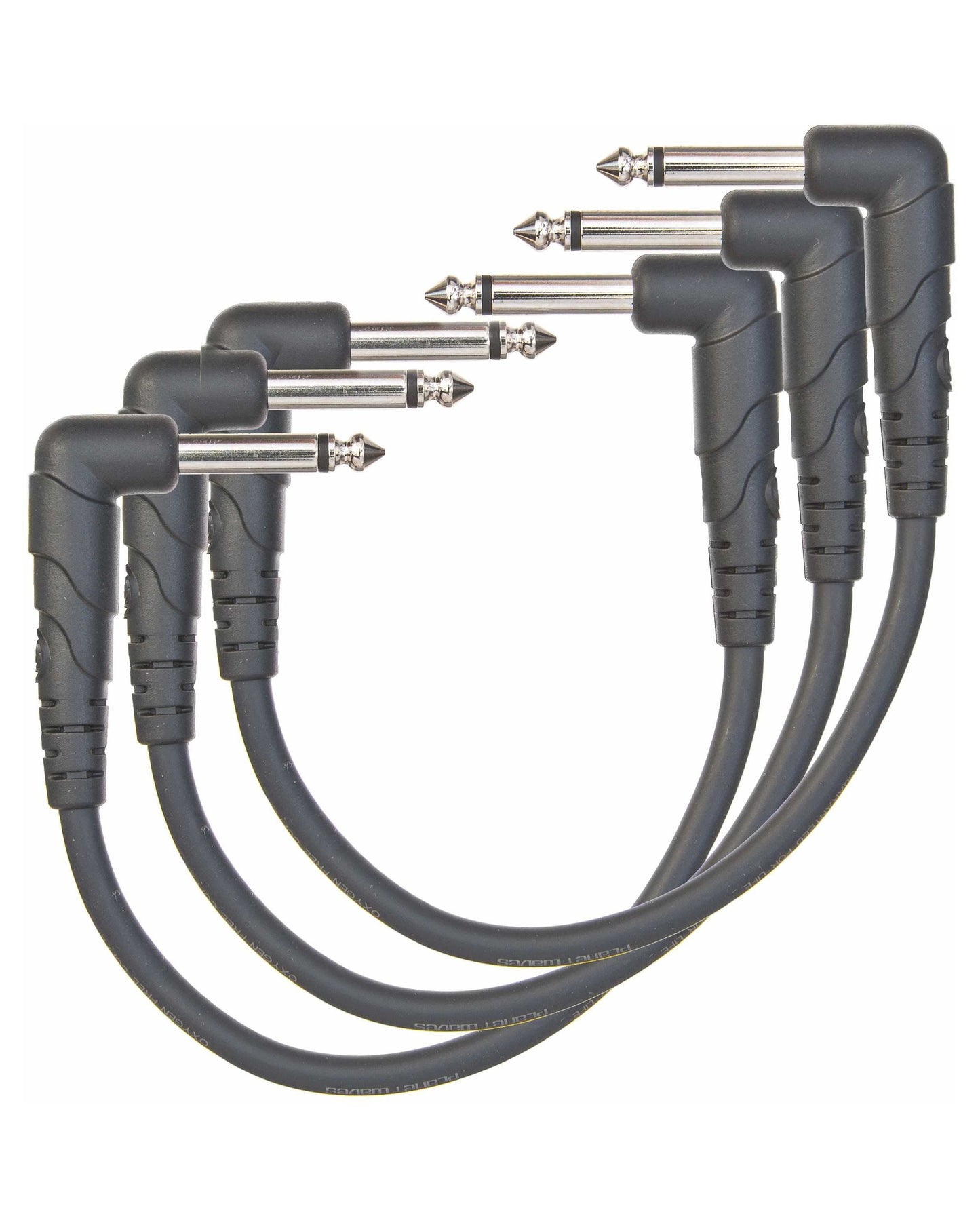 Front of D'Addario Planet Waves .5' Classic Series Patch Cables
