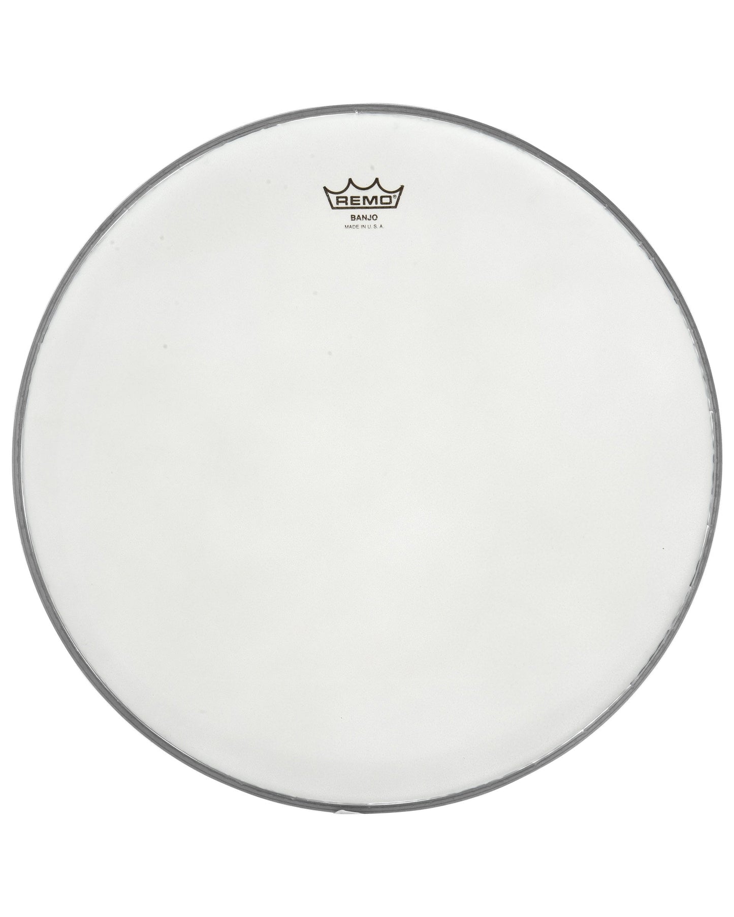 Image 1 of Remo Frosted Bottom Banjo Head, 10 3/4 Inch Diameter, Medium Crown (7/16 Inch) - - SKU# B1012-M-FRB : Product Type Accessories & Parts : Elderly Instruments