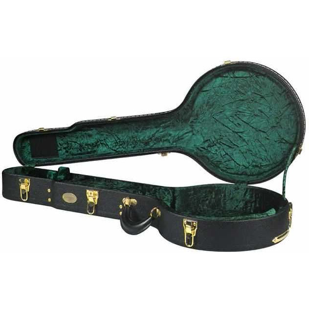 Full Inside and Side of Superior Deluxe "Bump-Style" 11" Openback Banjo Case