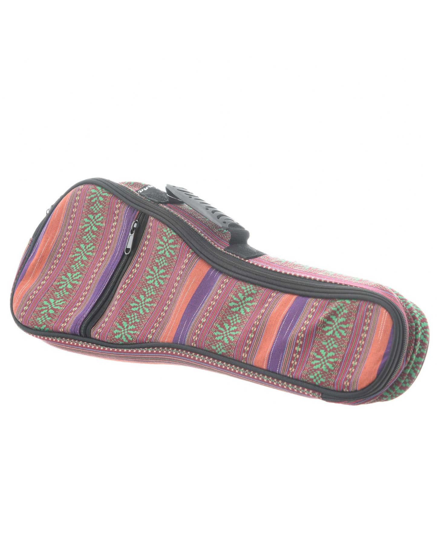Image 1 of OHANA SOPRANO UKULELE GIGBAG, MULTI-COLOR CANVAS - SKU# UB21C : Product Type Accessories & Parts : Elderly Instruments