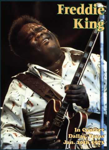 Image 1 of DVD - Freddie King: Dallas, Texas / Jan. 20, 1973 - SKU# VEST-DVD13028 : Product Type Media : Elderly Instruments