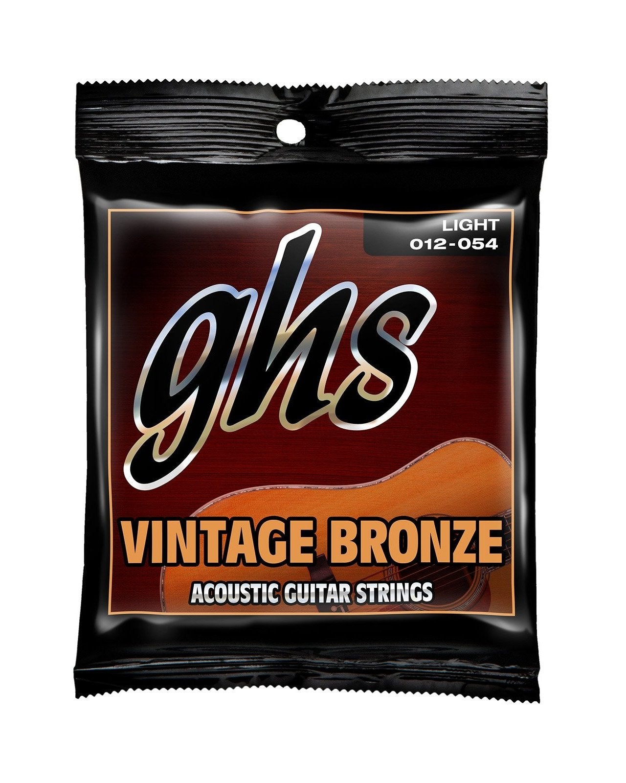 Image 2 of GHS VN-L 85/15 Vintage Bronze Light Gauge Acoustic Guitar Strings - SKU# VNL : Product Type Strings : Elderly Instruments