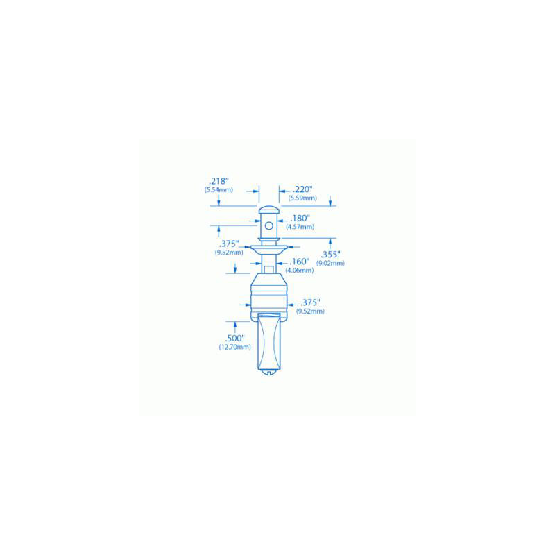 Image 2 of Waverly Friction Uke Pegs, Set of 4, Ivoroid Buttons - SKU# WUP-IV : Product Type Accessories & Parts : Elderly Instruments