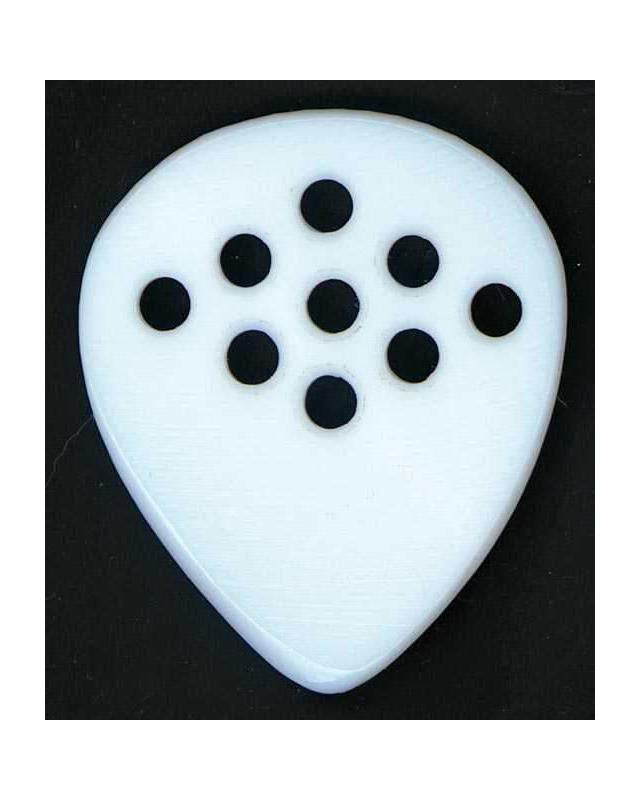 Image 1 of Wegen BG140 Lefty Bluegrass Picks, Set of 4, White 1.40MM - SKU# WPL-BG-WHT : Product Type Accessories & Parts : Elderly Instruments