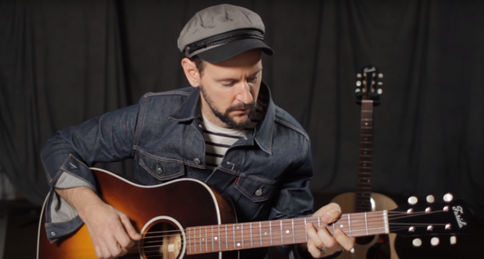 James DePrato from Acoustic Guitar Magazine playing a Farida Old Town Series