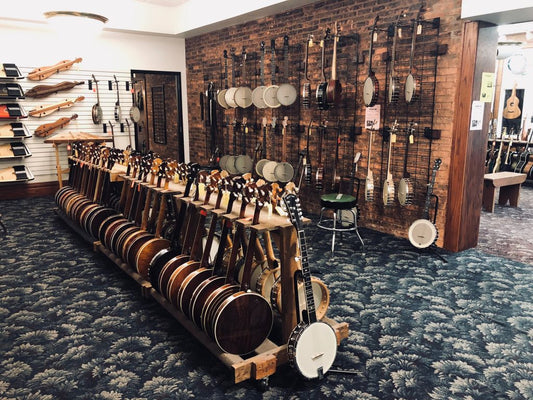 The Banjo Room at Elderly Instruments