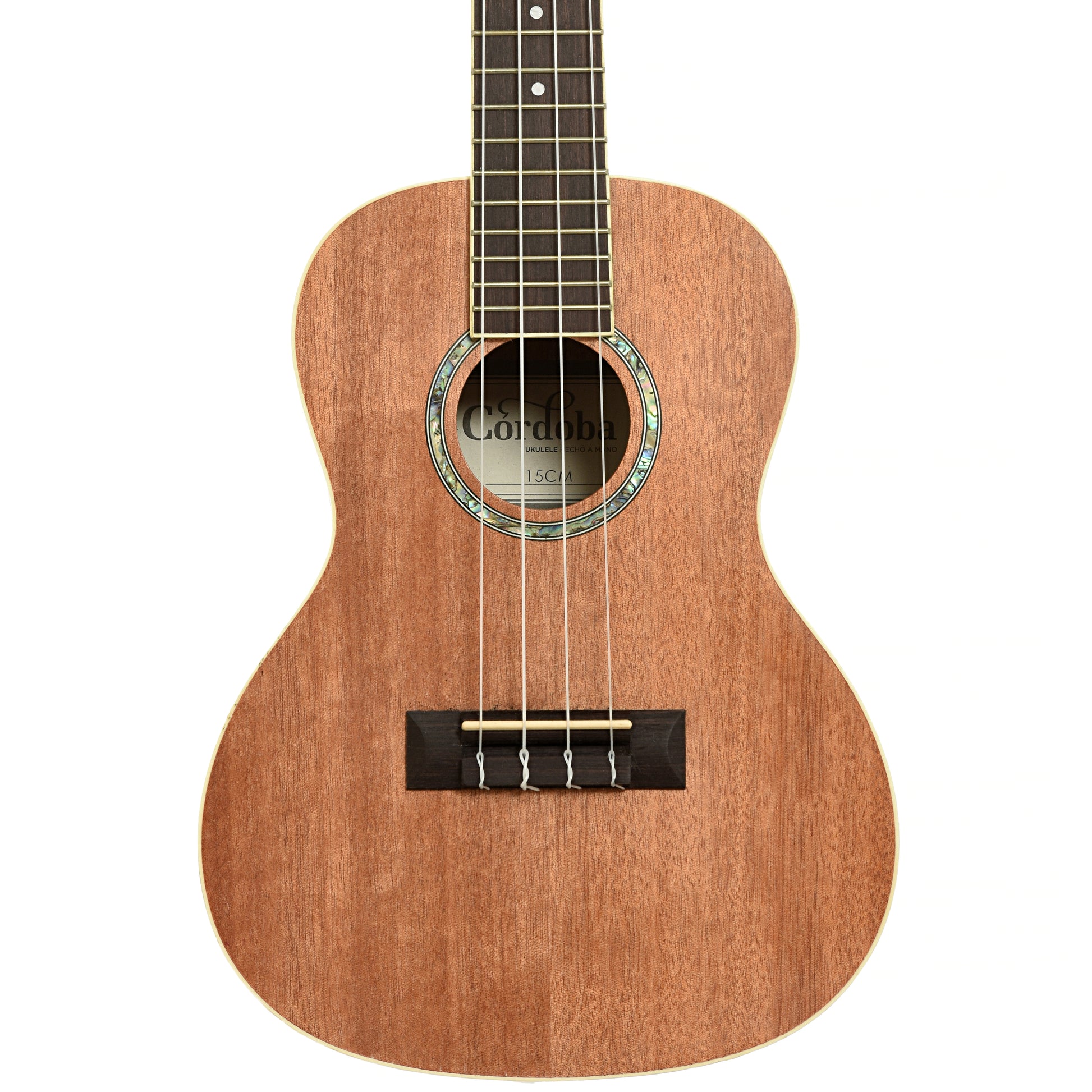 Front of Cordoba CM15 Concert Ukulele 