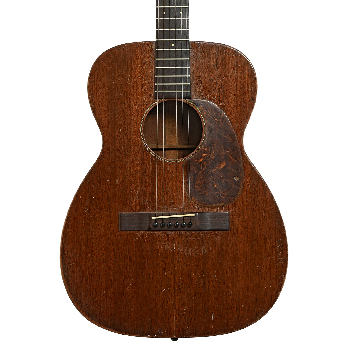 Front of Martin 00-17 Acoustic Guitar 