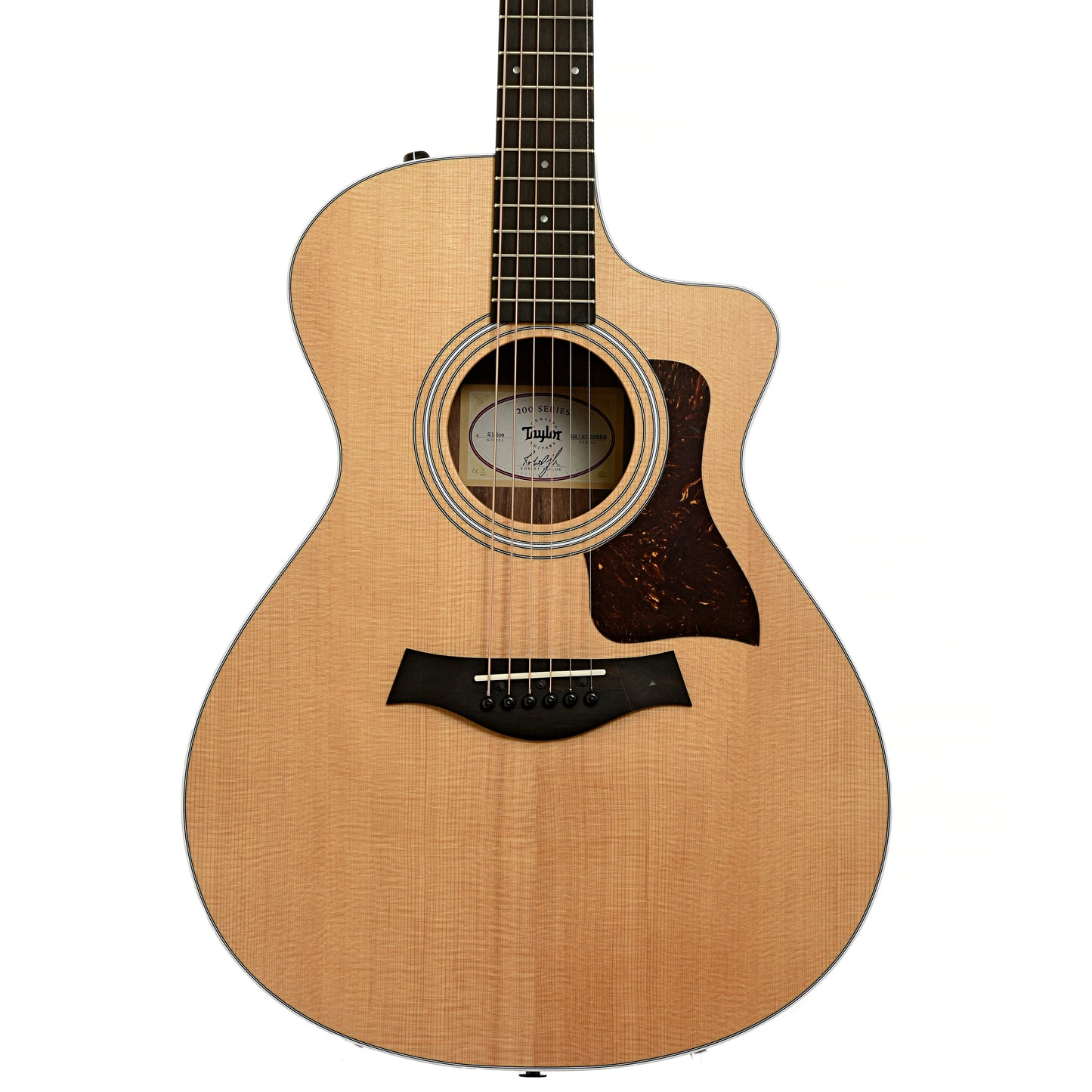 Front of Taylor 212ce Acoustic-Electric Guitar