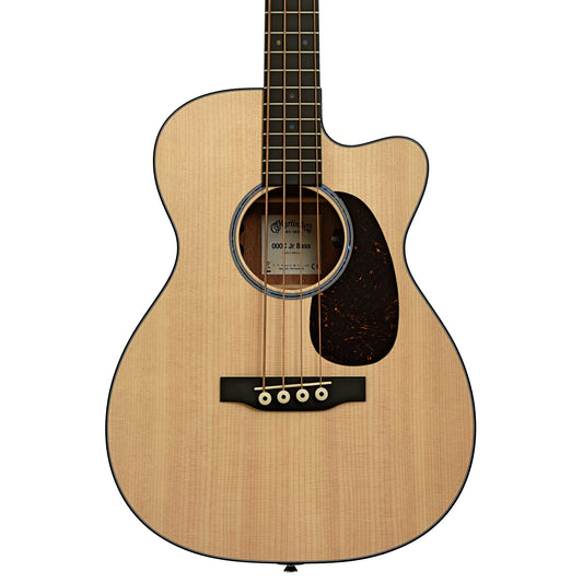 Front of Martin 000C-JRE Bass Junior Acoustic Electric Guitar 