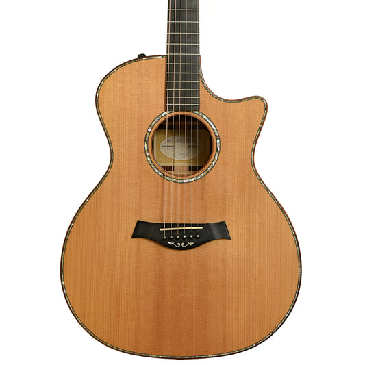 Front of Taylor GA Cocobolo Fall Limited Edition Acoustic-Electric Guitar 