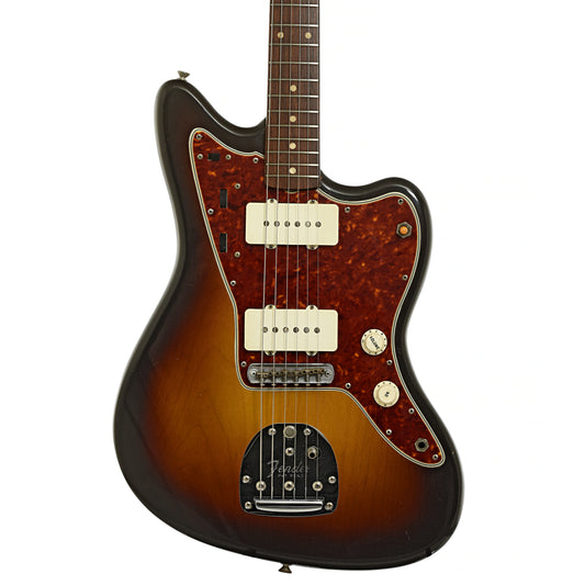 Front of Fender Jazzmaster Electric Guitar