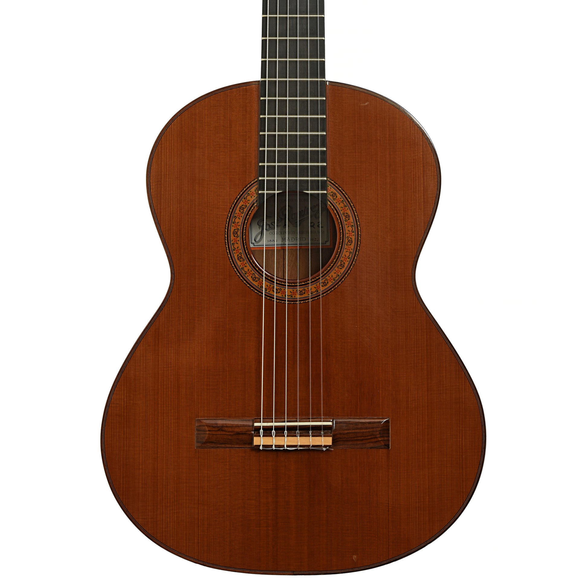 Front of Ramirez R-2 Classical Guitar