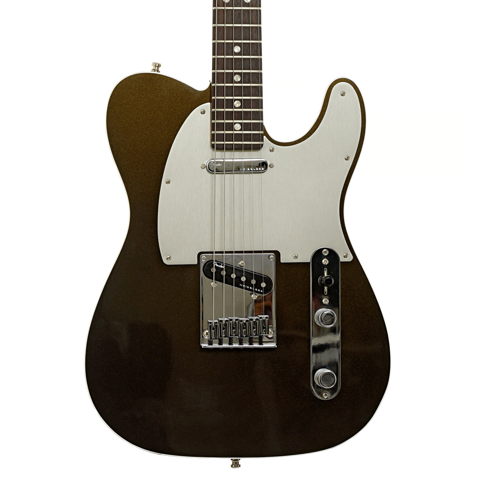 Front of Fender American Ultra Telecaster-TXT Electric Guitar