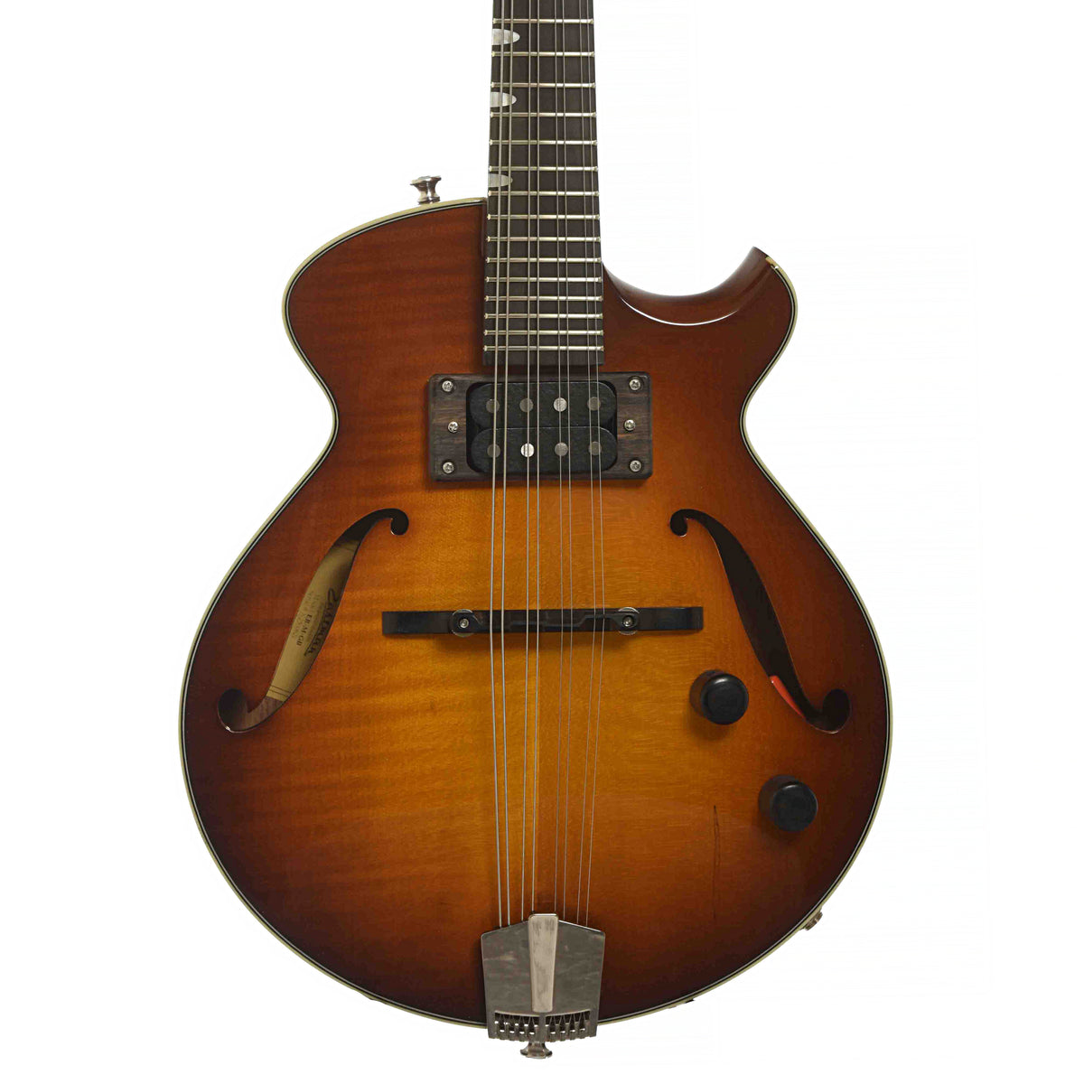 Eastman ERM El Rey Mandolin & Case, Goldburst, Front 1