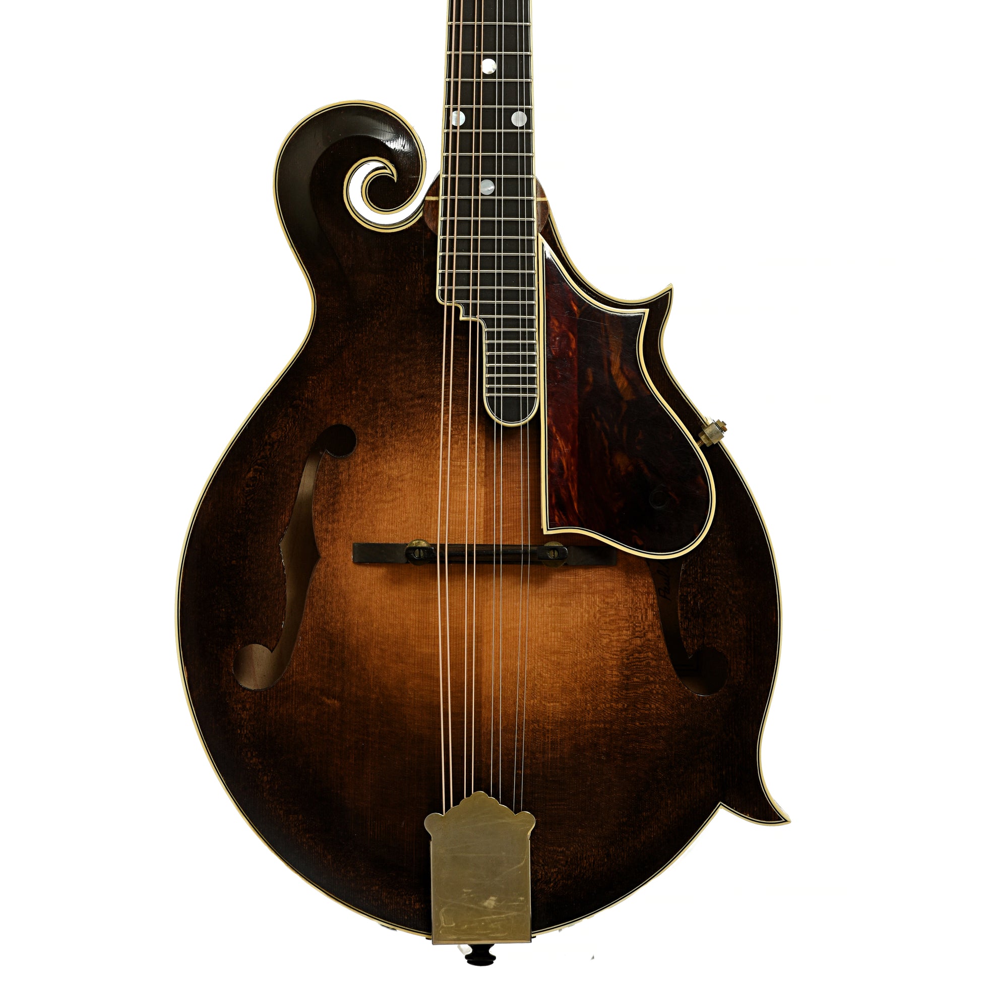 Front of Newson F-5 Fern Mandolin 