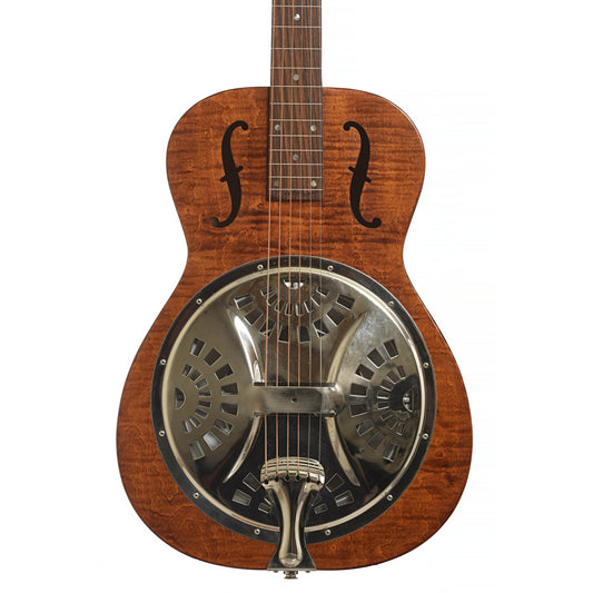 Front of Dobro Hound Dog Squareneck Resonator Guitar