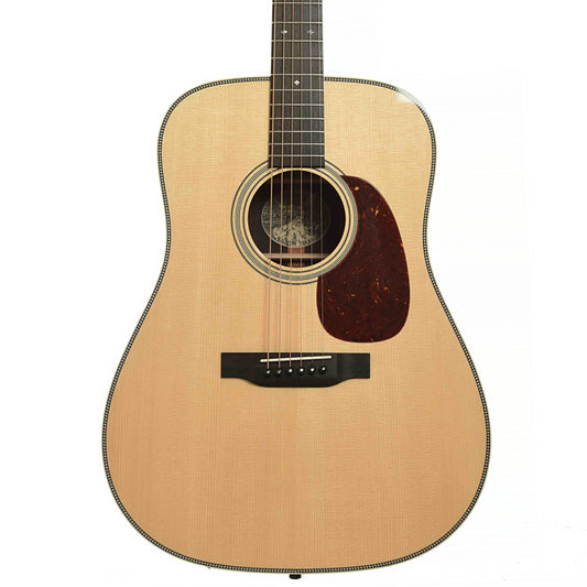Front of Collings D2HA Dreadnought Acoustic Guitar & Case