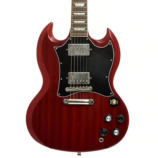 Front of Epiphone SG Standard Electric Guitar