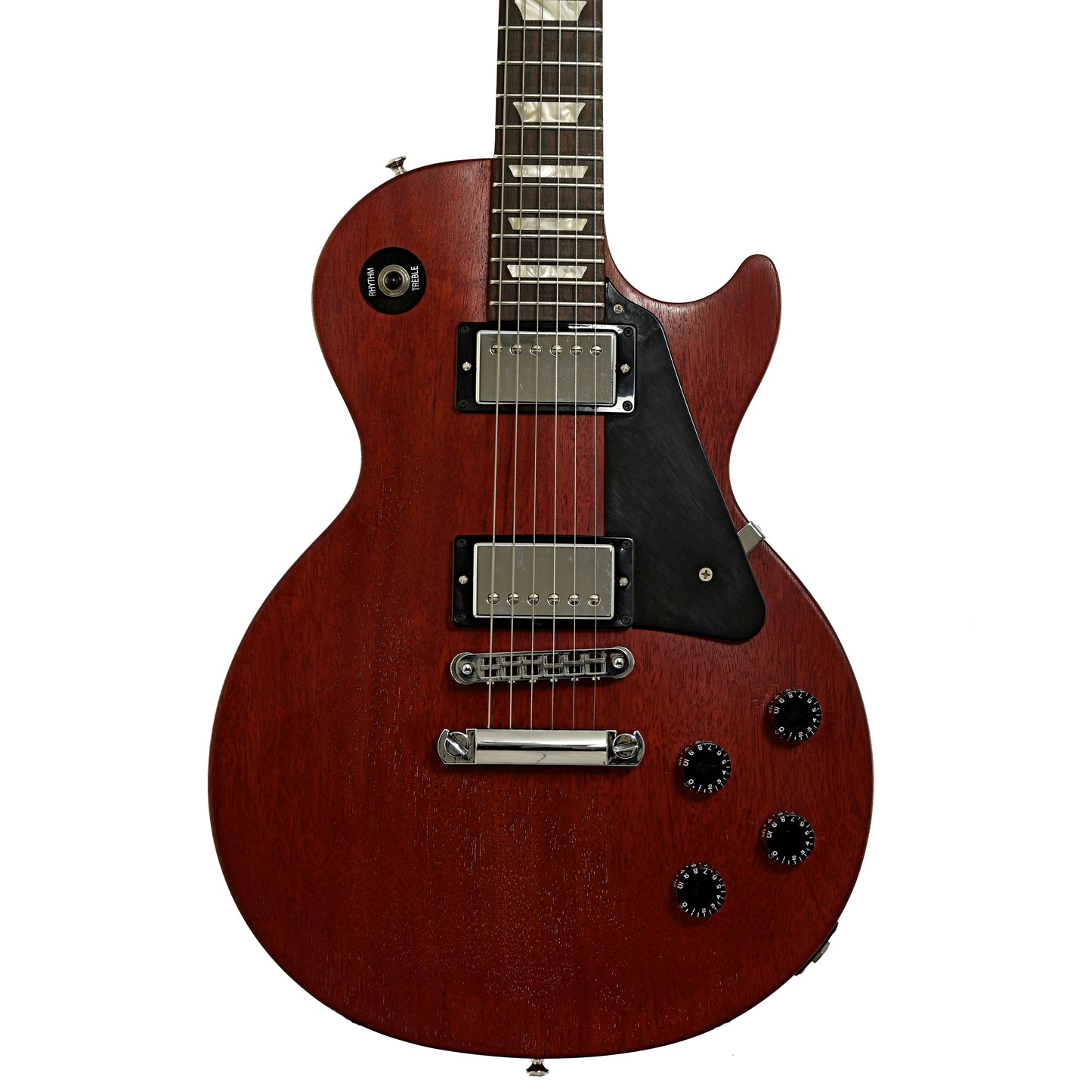 Front of Gibson Les Paul Studio Satin Electric Guitar