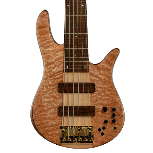Front of Fodera Monarch Elite 6 6-String Electric Bass