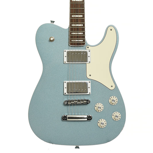 Front of Squier Paranormal Troublemaker Telecaster Deluxe Electric Guitar