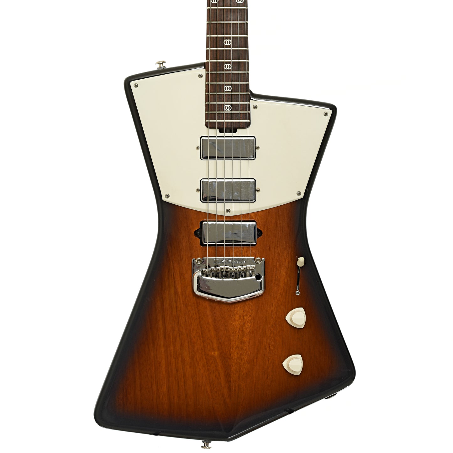Front of Ernie Ball St. Vincent Electric Guitar