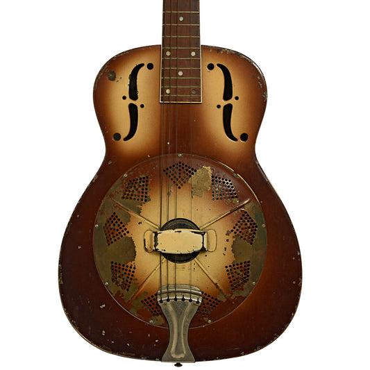 Front of National Triolian Resophonic Guitar