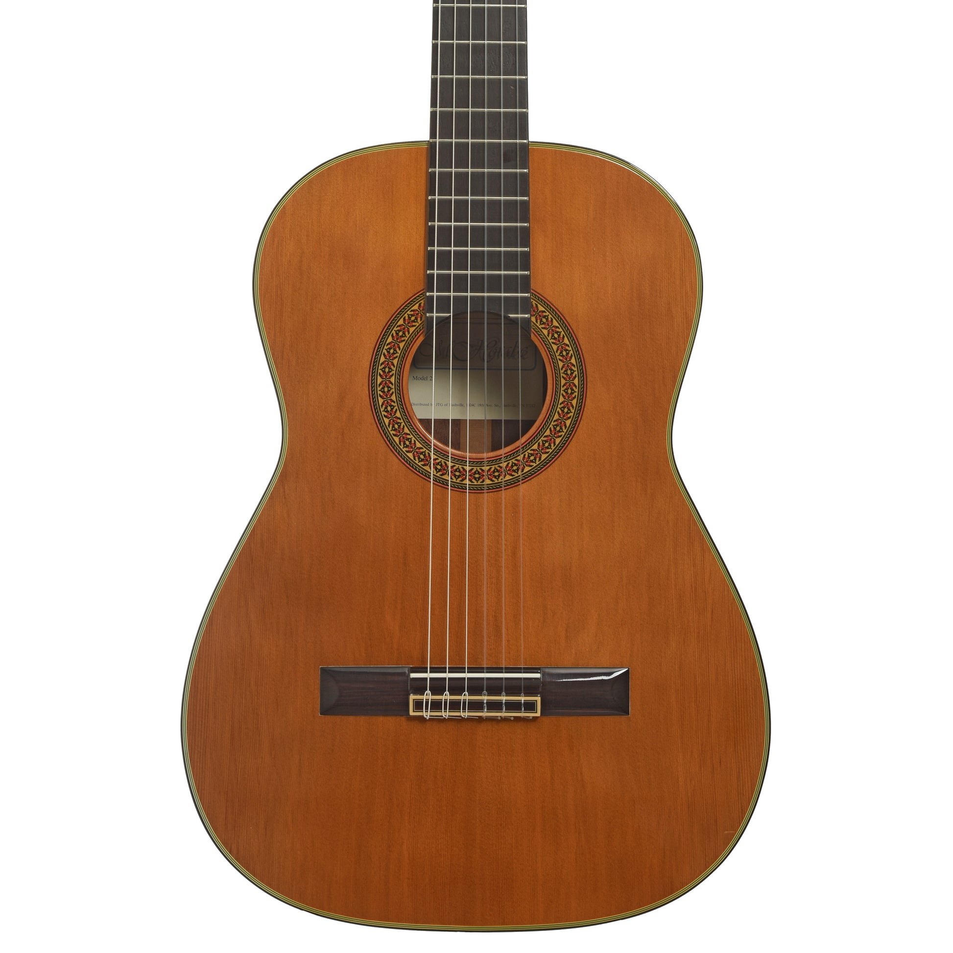 Front of Horabe Model 25 Classical Guitar
