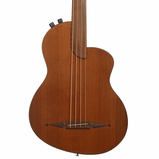 Front of Rick Turner RB-4-FC Acoustic-Electric Bass