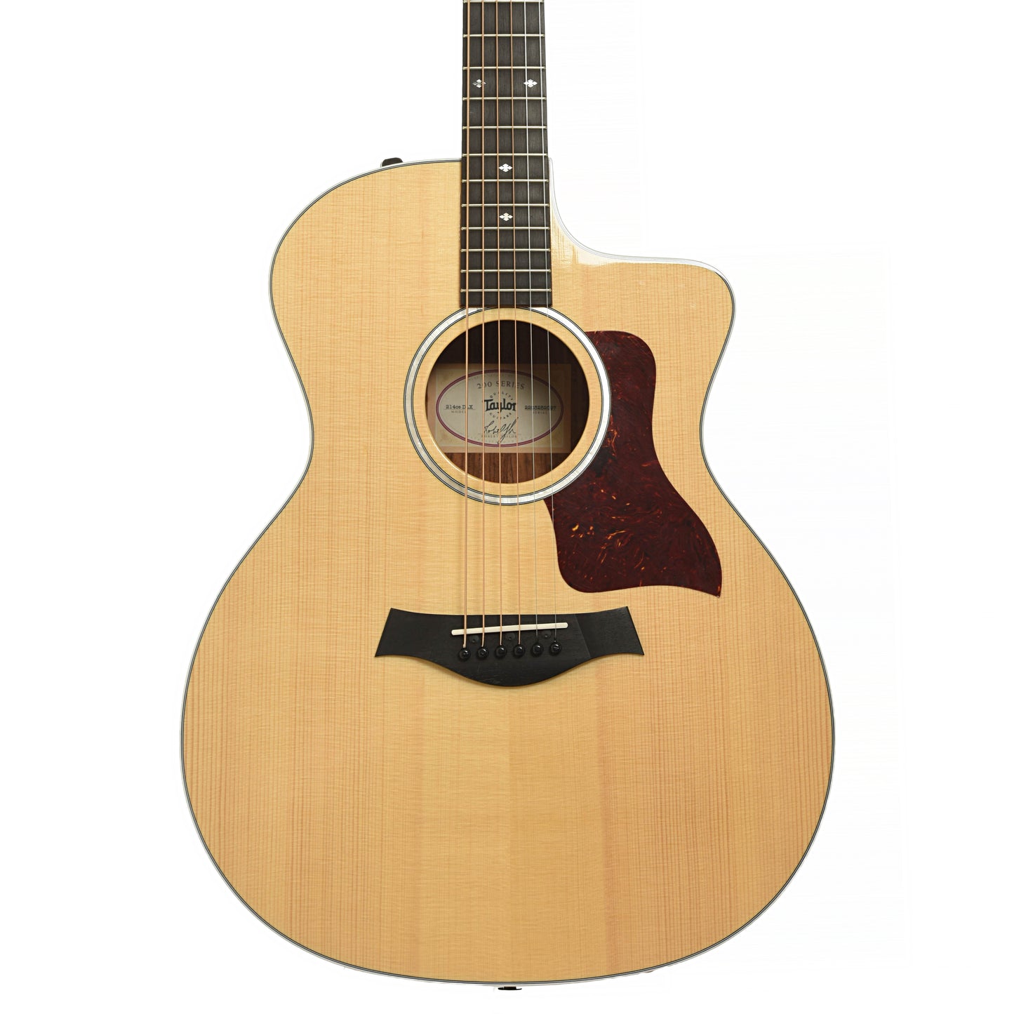 Front of Taylor 214CE Deluxe Acoustic-Electric Guitar 
