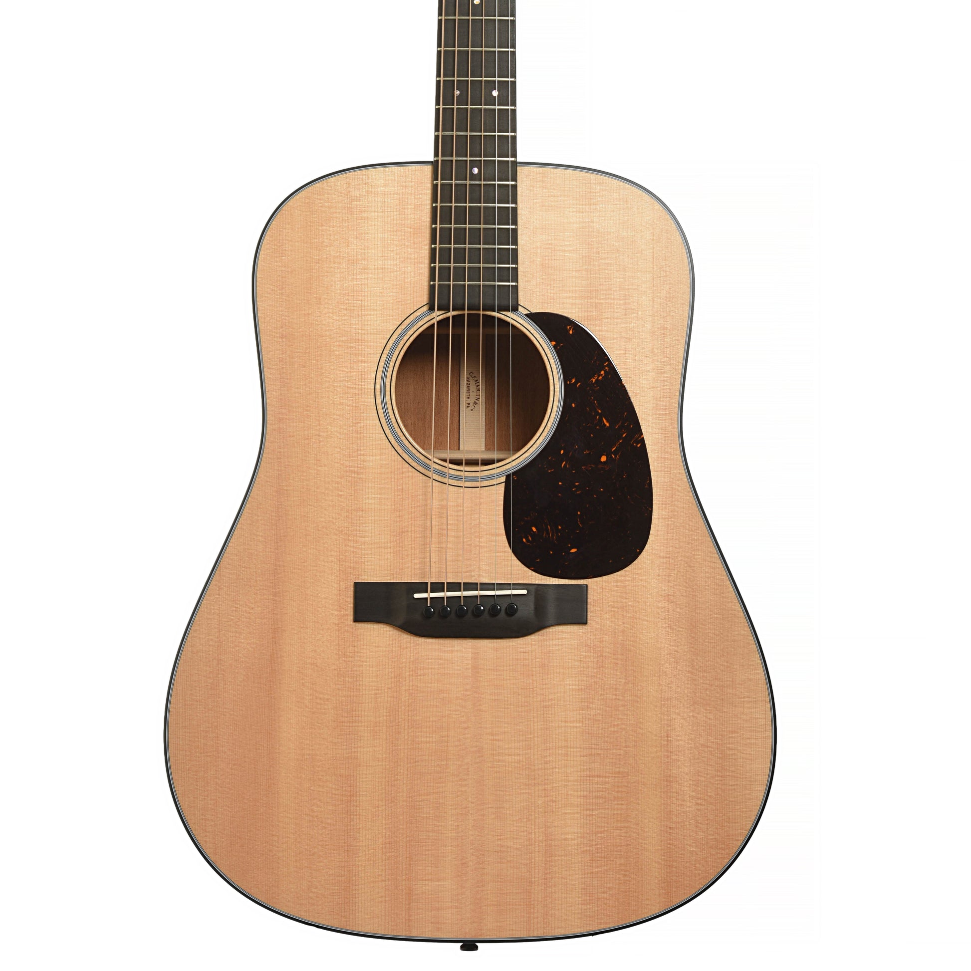 Front of Martin Custom Shop D-18 Short Scale Acoustic Guitar