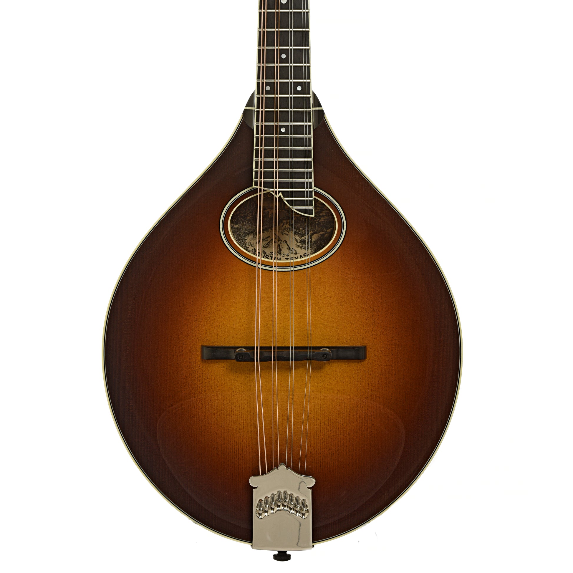 Front of Collings MT2 O A-Style Oval Hole Mandolin 