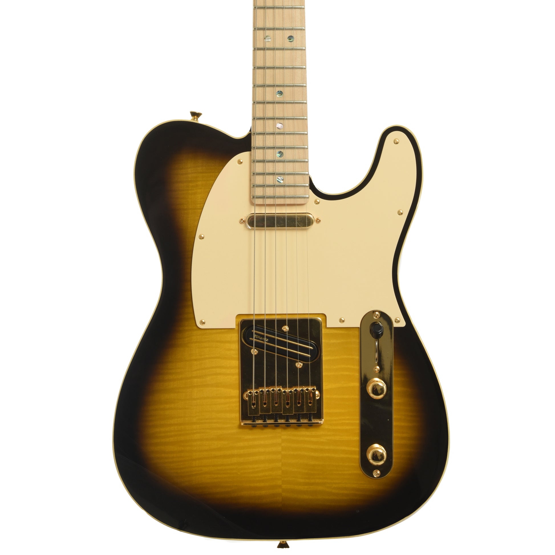 Front of Fender Richie Kotzen Signature Telecaster Electric Guitar