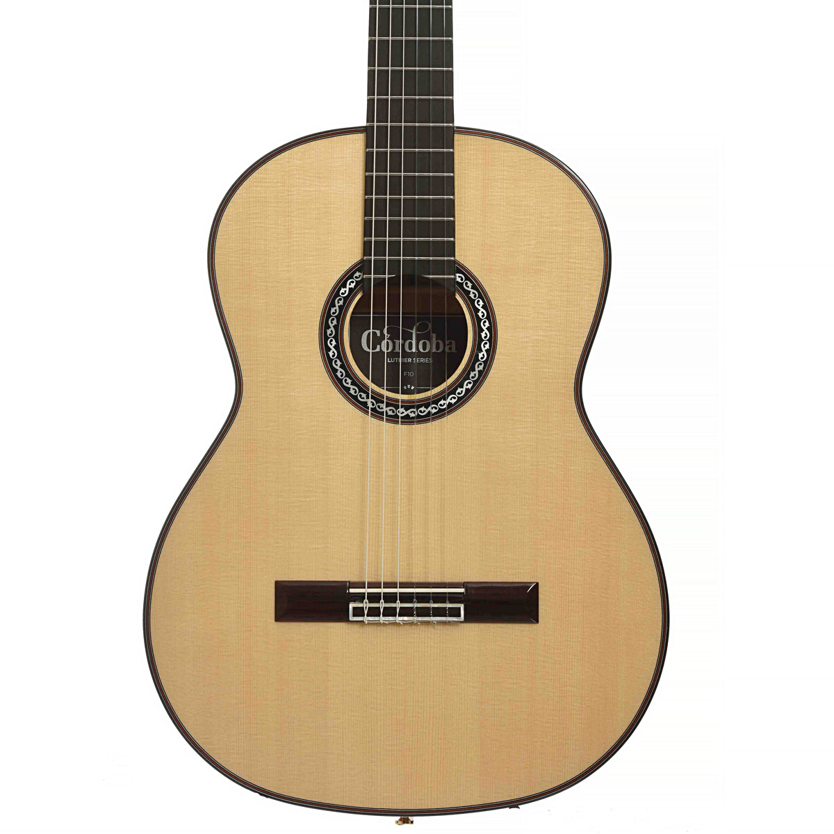 Front of Cordoba F-10 Flamenco Guitar