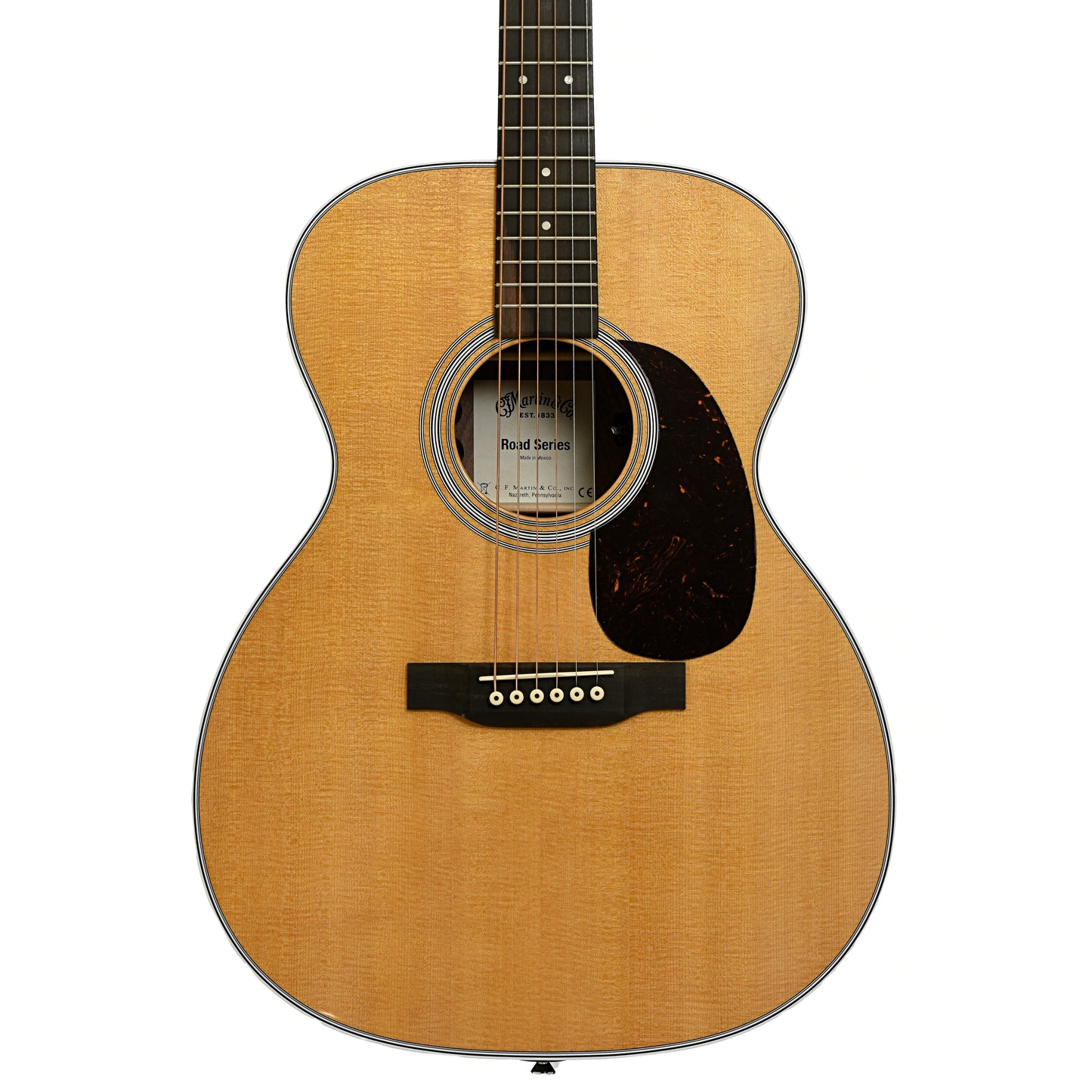 Front of Martin 000-13E Retro Walnut Guitar