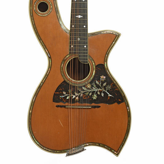 Front of Dyer Symphonic Harp Mandolin Style 25 