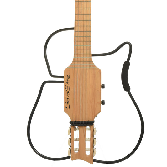 Front of Wright SoloEtte Nylon Travel Guitar 