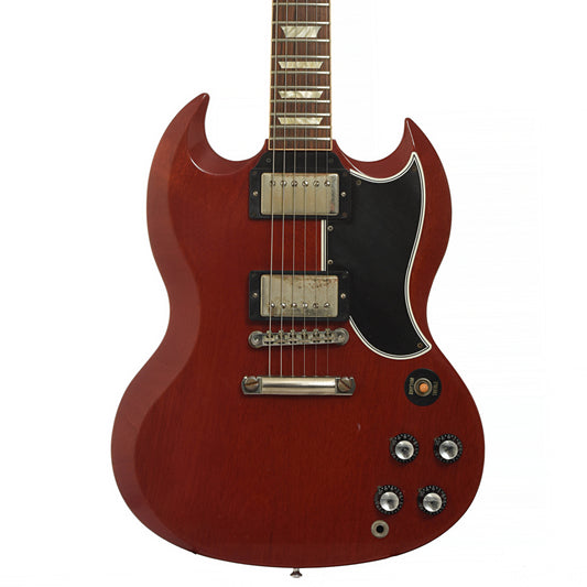Front of Gibson Custom 1961 Les Paul SG Standard VOS Electric Guitar 