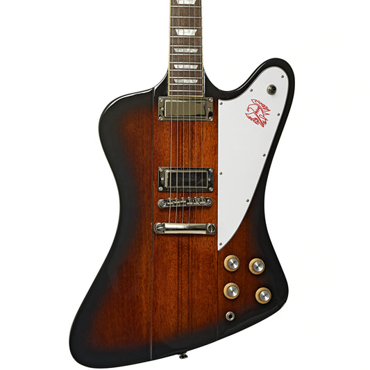 Front of Epiphone Firebird Electric Guitar 