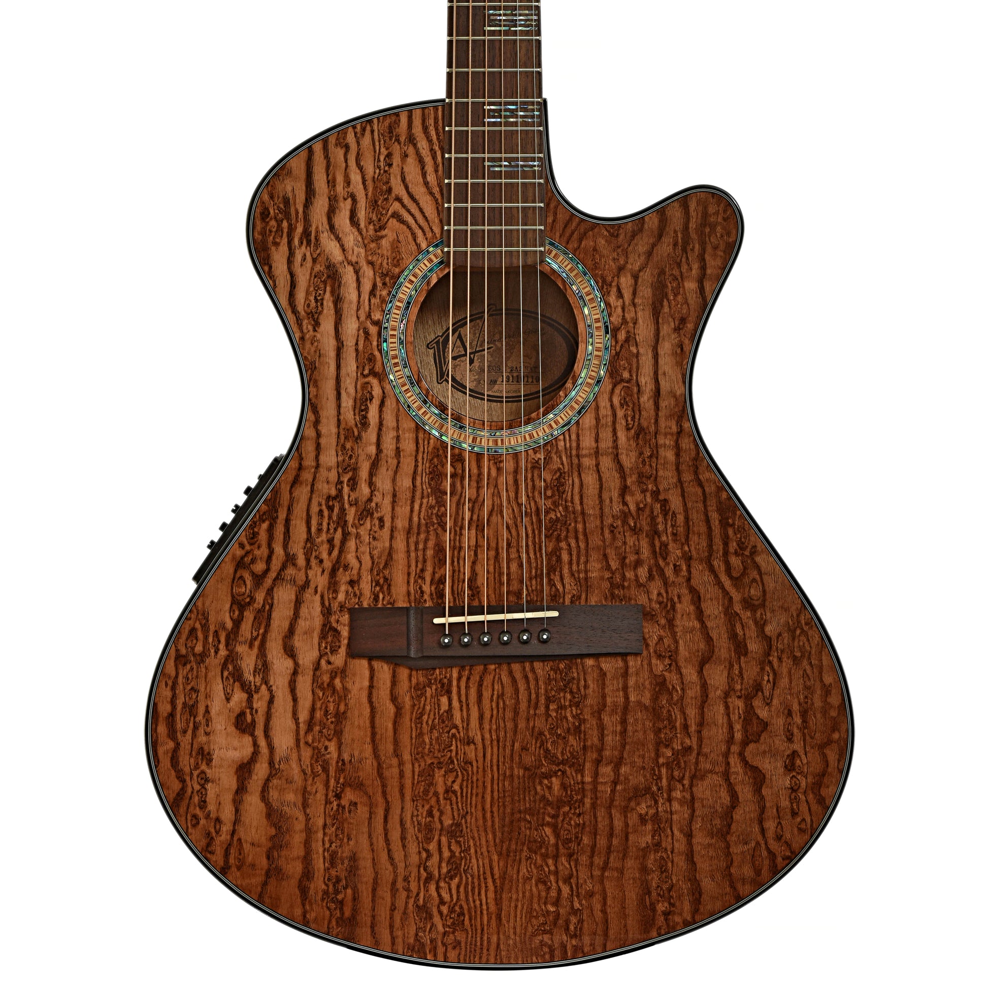 Front of Andrew White EOS 2A2 Acoustic-Electric Guitar