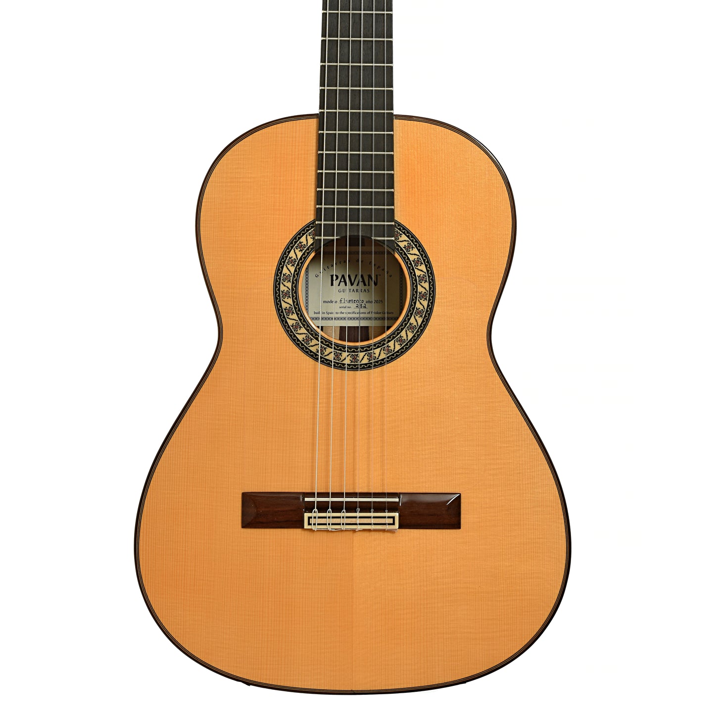 Pavan Flamenca Negra Spruce Classical Guitar (2025)