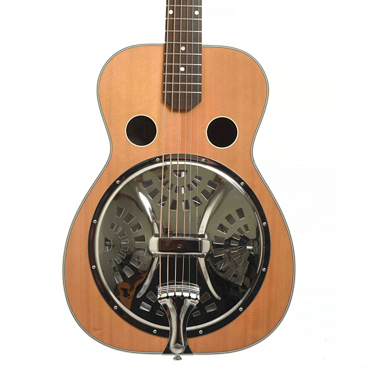Ralph Luttrell T-100B Roundneck Baritone Resonator Guitar