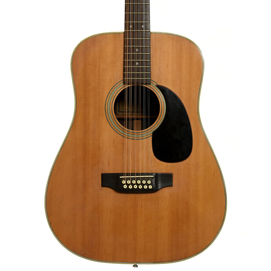 Front of Ibanez Model 646/12 12-String Acoustic Guitar