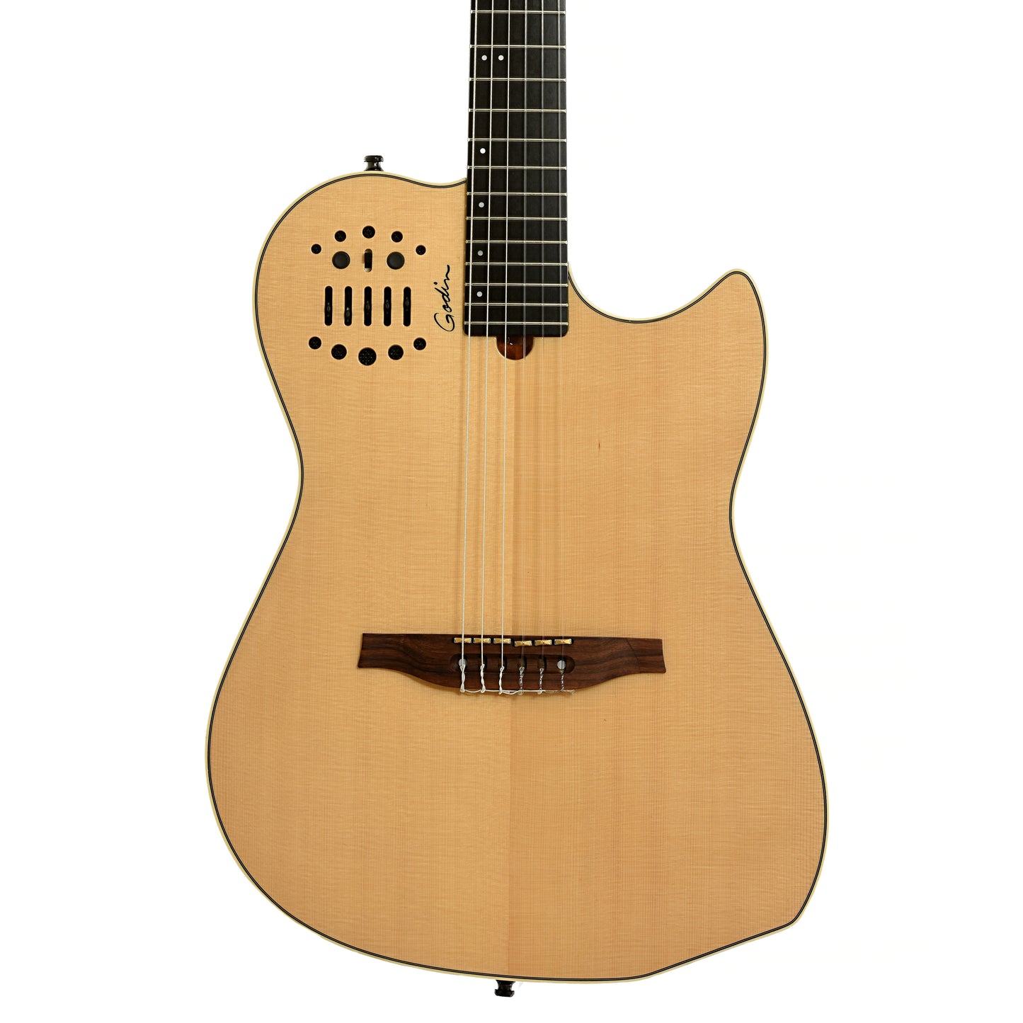 Front of Godin Multiac Nylon SA Acoustic-Electric Guitar