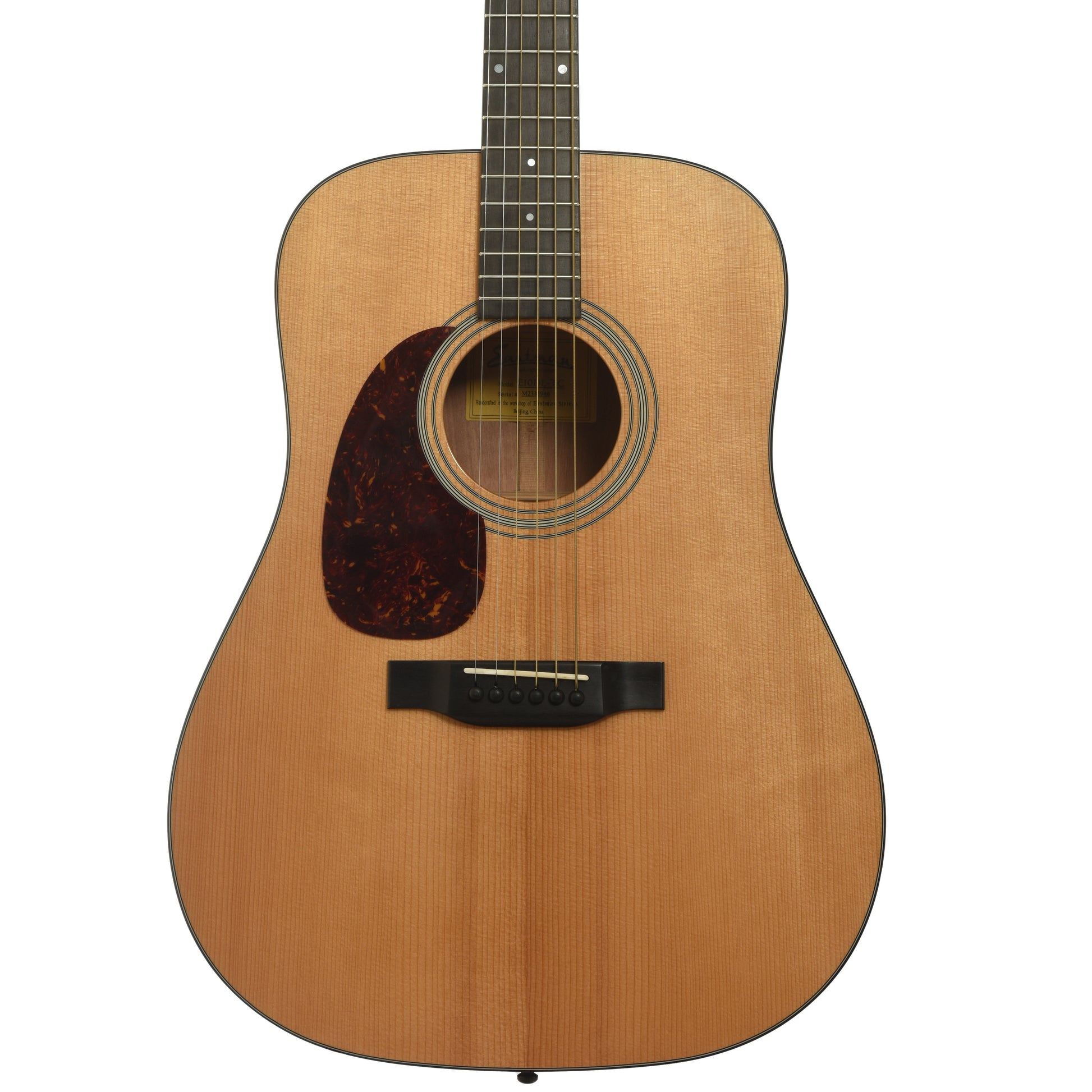 Front of Eastman E10DL-TC Left-Handed Acoustic Guitar