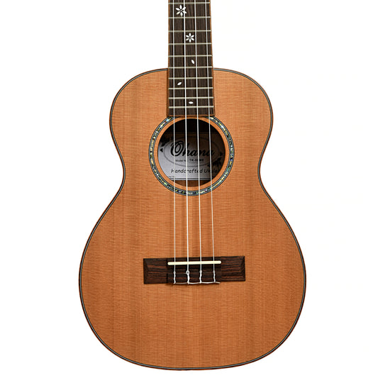 Front of Ohana TK-50ME Tenor Ukulele